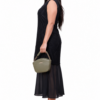 Black Aura | Plus Size Black Lace Midi Dress