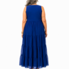 Royal Blue | Plus Size Tiered Maxi Dress