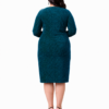 ChatGPT Image Jul 19, 2026 at 10_24_30 PM Aqua | Plus Size Teal Shimmer Dress